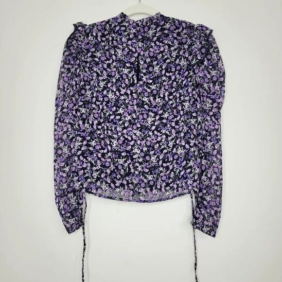 ASTR ALCOTT FLORAL TOP - Picture 6 of 14